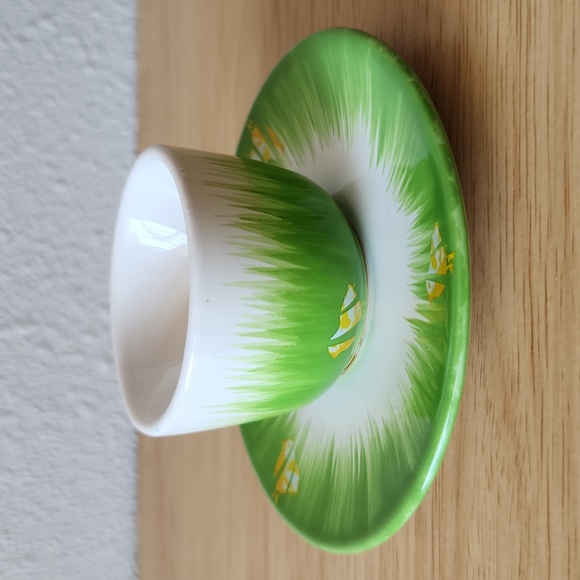 Pottery Barn Easter Egg Holder baby chick egg  grass cup Easter Decor - Picture 1 of 6